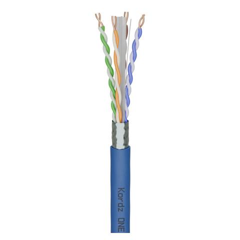 Kordz ONE CAT6A 305m F/UTP LSZH PVC-Free Network Cable - Blue