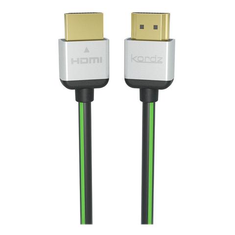 Kordz EVO Series High Speed HDMI Round Cable with Ethernet - 2.4 m