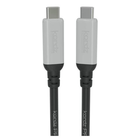 Kordz PRO 1.5m 20Gbps 240W Passive USB4 Gen2 USB-C Cable