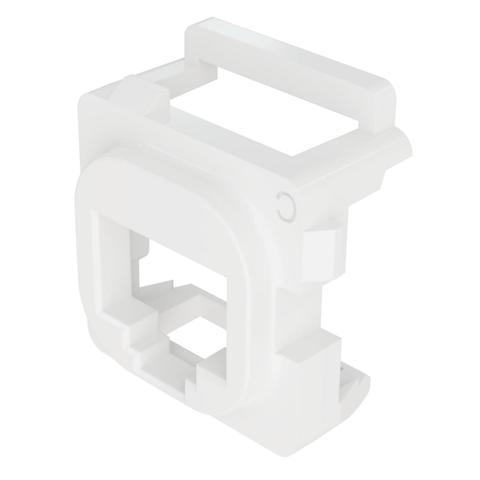 Kordz PRO Clipsal Style Keystone Bezel/Adapter - White - 10 Pack