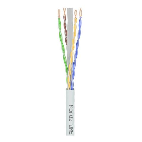 Kordz Professional CAT 6 U/UTP Bulk Cable, LSZH, White, 305m Pro Box