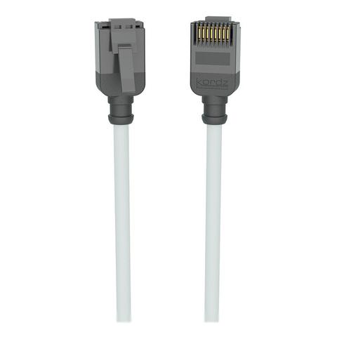Kordz Professional Slim Profile CAT6 Network Patch Cord white - 0.25m