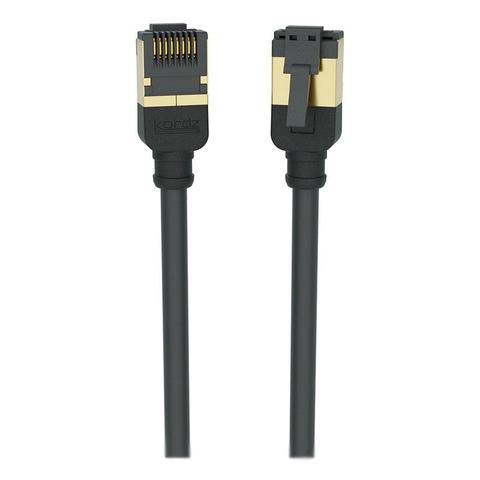 Kordz Professional Slim Profile CAT6A Network Patch Cord black - 20.0m