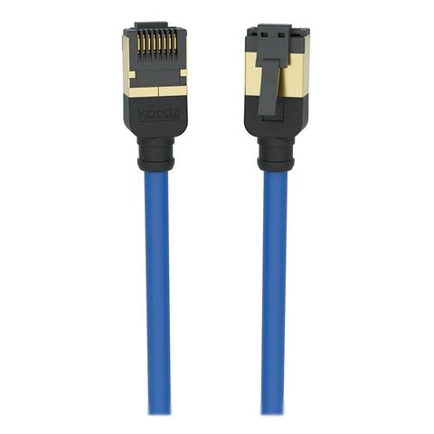 Kordz Professional Slim Profile CAT6A Network Patch Cord blue - 4.0m