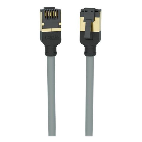 Kordz Professional Slim Profile CAT6A Network Patch Cord grey - 2.5m