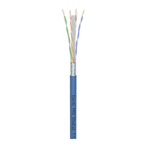 Kordz PRS SlimCat 305m CAT6A Slim Network Cable - Blue
