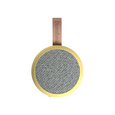 Kreafunk aGO 2 Fabric Bluetooth Speaker - Soft Yellow