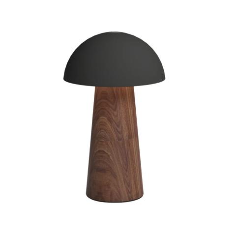 Kreafunk Bello Portable Rechargeable Lamp - Black Wood