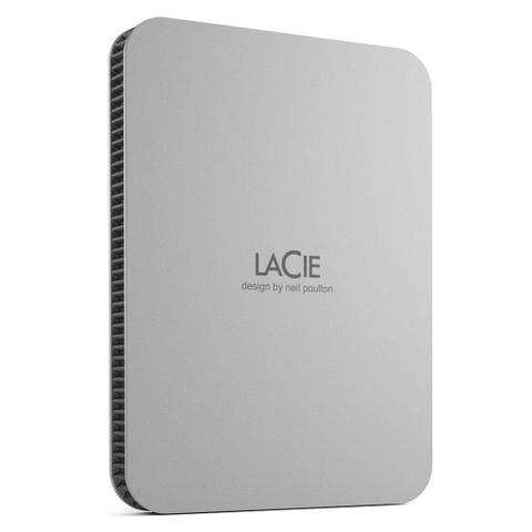 LaCie 1TB Mobile Drive v2 USB-C - Moon Silver