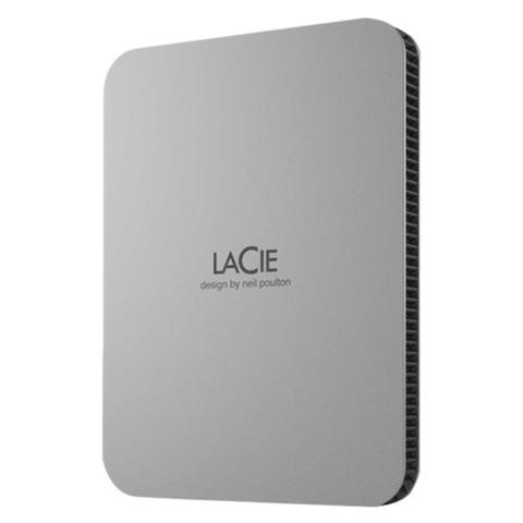 LaCie 2TB Mobile Drive v2 USB-C - Moon Silver
