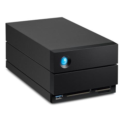 LaCie 40TB 2big Dock v2 Thunderbolt 4 USB-C External Desktop Hard Drive