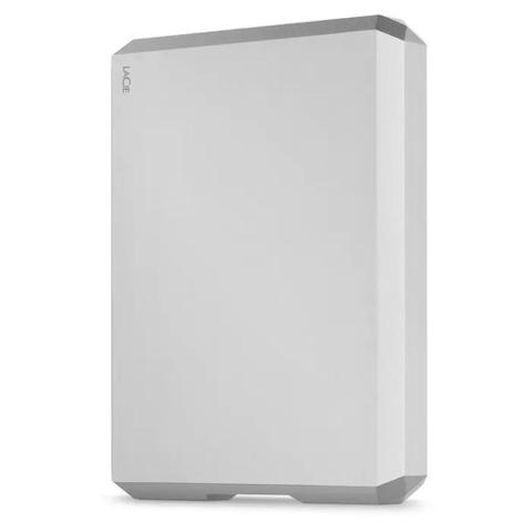 LaCie 4TB Mobile Drive v2 USB-C - Moon Silver