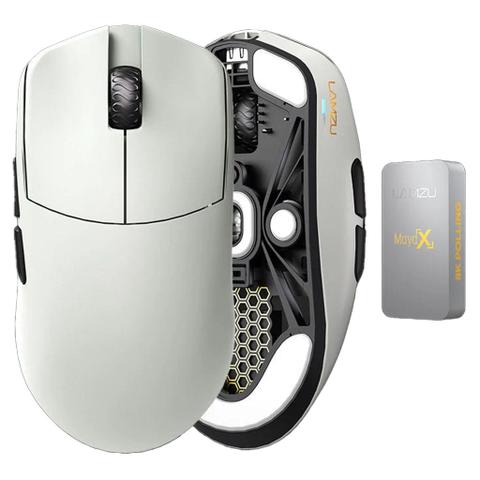 LAMZU MAYA X 8K Lightweight Dual mode Wireless Gaming Mouse (Cloud Grey)