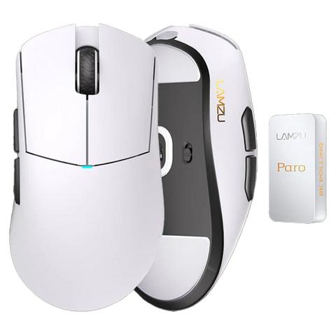 Lamzu Paro Aurora 8K Wireless Optical Gaming Mouse - White