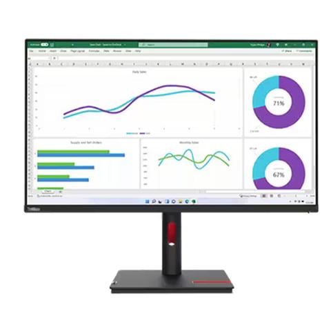 Lenovo ThinkVision T32h-30 31.5" QHD IPS Business Monitor (90W USB-C + Hub)