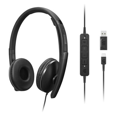 Lenovo Wired ANC Teams Gen 2 USB-C Stereo Headset