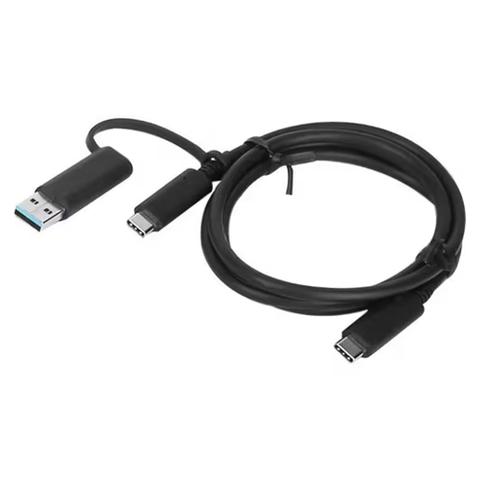 Lenovo Hybrid USB-C Cable w/ USB-A - 1m