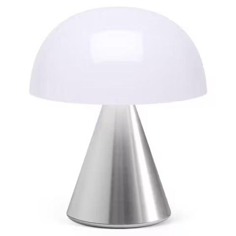 Lexon Mina M Medium Portable LED Lamp - Alu Polish