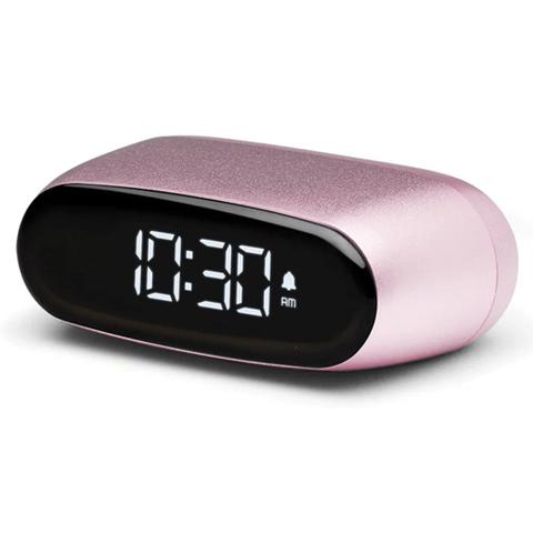 Lexon Minut Mini Alarm Clock - Pink