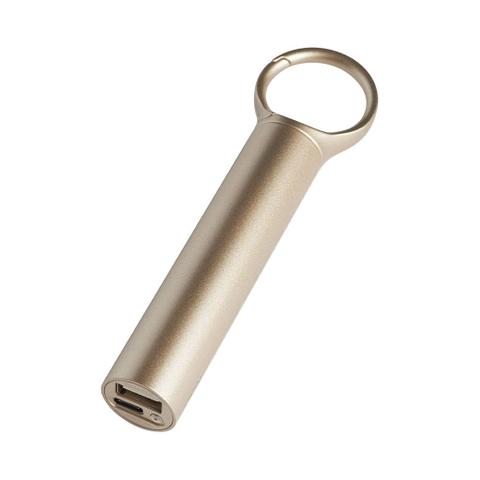 Lexon Nomaday 3000 mAh Power Bank With Clip - Gold