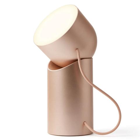 Lexon Orbe Portable LED Lamp With Moving Head - Gold