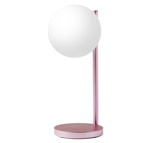 Lexon Bubble Desk Lamp With Built-In Wireless Charger - Pink