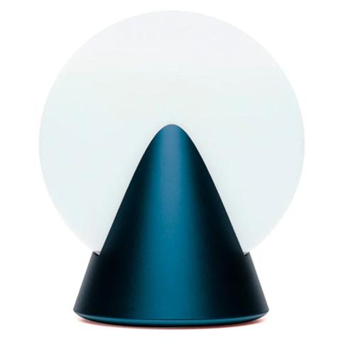 Lexon Conic Spherical Portable LED Lamp - Blue
