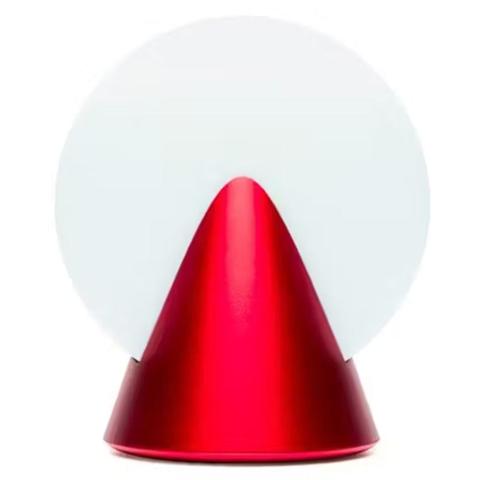Lexon Conic Spherical Portable LED Lamp - Red