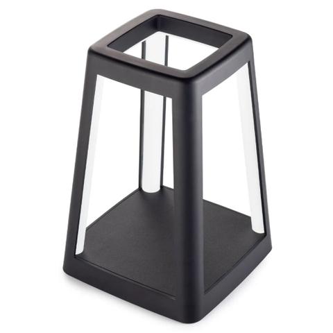 Lexon Lantern Portable Lamp With Built-In Wireless Charger - Black