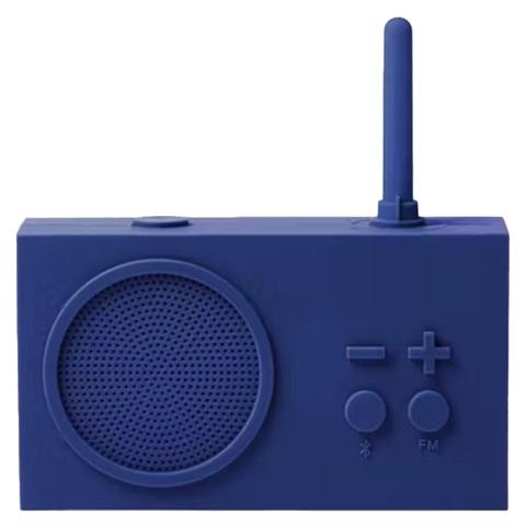 Lexon Thykho 3 FM Radio & Bluetooth Speaker - Dark Blue