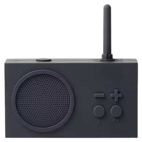 Lexon Thykho 3 FM Radio & Bluetooth Speaker - Grey
