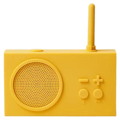 Lexon Thykho 3 FM Radio & Bluetooth Speaker - Yellow