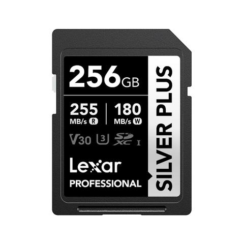 Lexar Professional Silver Plus SDXC Card - 256GB