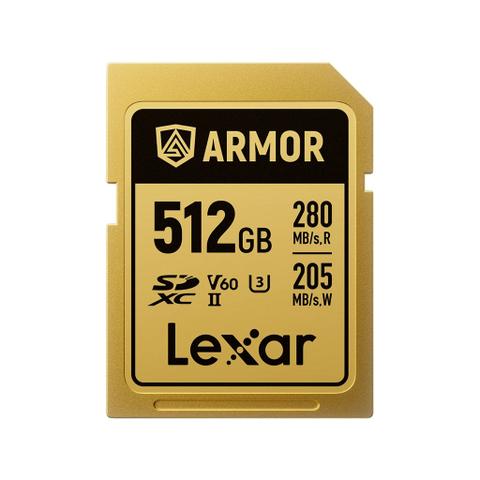 Lexar Professional ARMOR Gold Pro SDXC UHS-II Card - 512GB