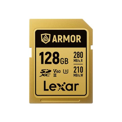 Lexar Professional ARMOR Gold Pro SDXC UHS-II Card - 128GB