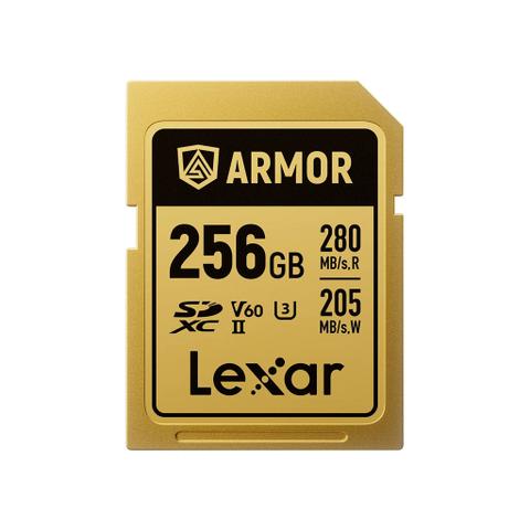 Lexar Professional ARMOR Gold Pro SDXC UHS-II Card - 256GB