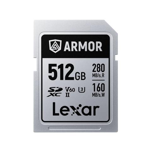 Lexar Professional ARMOR Silver Pro SDXC UHS-II Card - 512GB