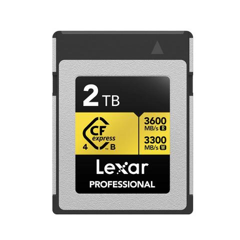 Lexar Professional Gold Series CFexpress 4.0 Type B Card - 2TB