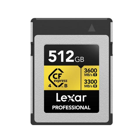 Lexar Professional Gold Series CFexpress 4.0 Type B Card - 512GB