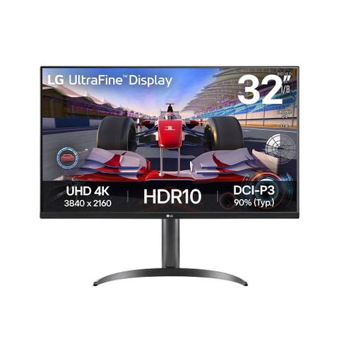 LG UltraFine 32UR550K-B 31.5" 4K UHD 60Hz VA HDR10 Office and Gaming Monitor