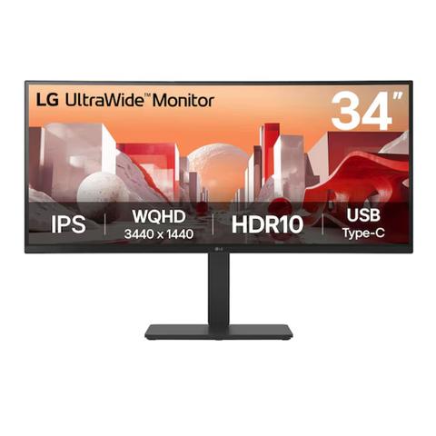 LG UltraWide 34BA75QE-B 34" UWQHD Curved 5ms IPS Monitor