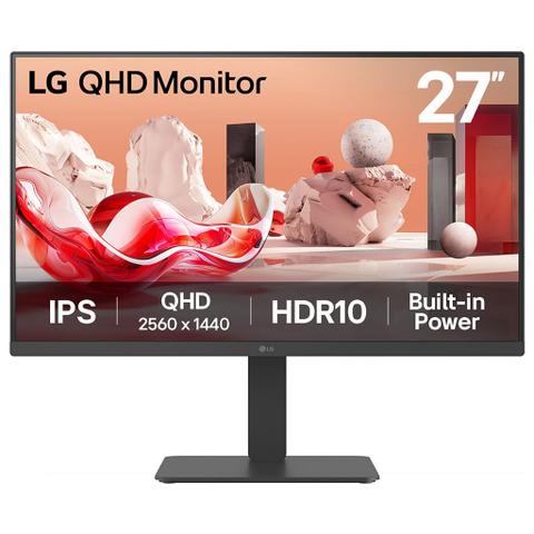 LG 27BA45QB 27" 75Hz QHD HDR10 99% sRGB IPS Monitor w/ KVM