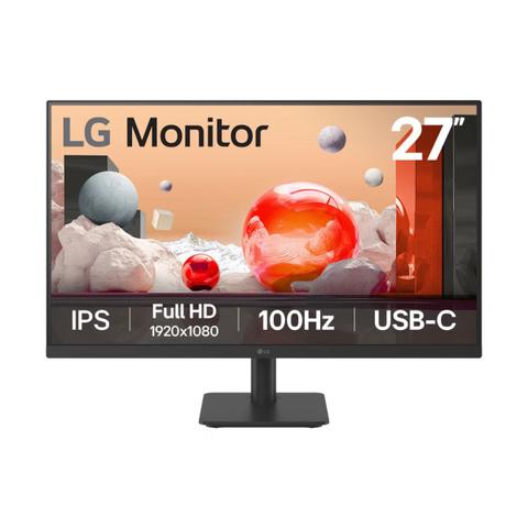 LG 27MS530B-B 27 100Hz Full HD IPS Business Monitor with 65W USB-C