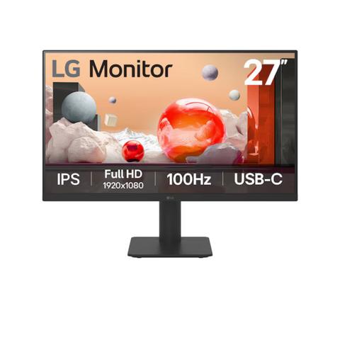 LG 27MS570B-B 27" 100Hz FHD IPS Business Monitor with 65W PD - Height Adjustable