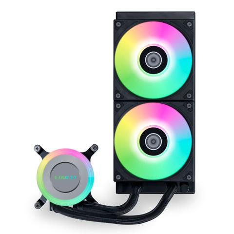 Lian Li GA II LITE 240mm ARGB AIO Liquid CPU Cooler - RGB Fans Version