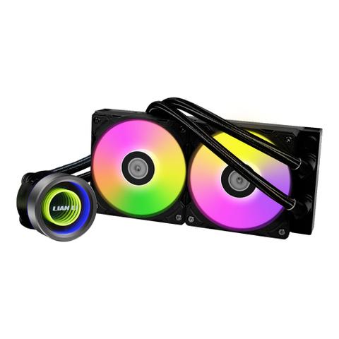 Lian Li Galahad II Trinity 240 ARGB AIO Liquid CPU Cooler - Black