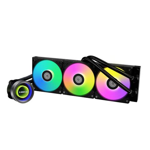Lian Li Galahad II Trinity 360 ARGB AIO Liquid CPU Cooler - Black