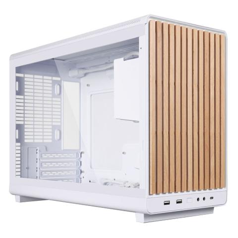 Lian Li DAN-A3 Tempered Glass Small Tower Micro-ATX Case - White Beech