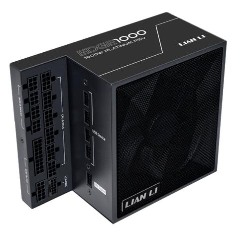 Lian Li Edge EG1000 1000W 80+ Platinum Fully Modular ATX3.1 Power Supply - Black
