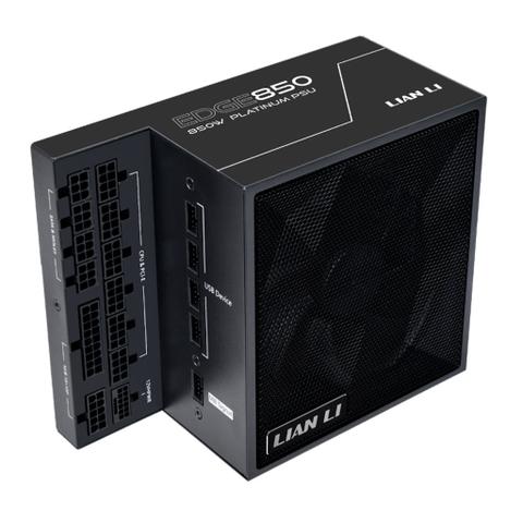 Lian Li Edge EG850 850W 80+ Platinum Fully Modular ATX 3.1 Power Supply - Black